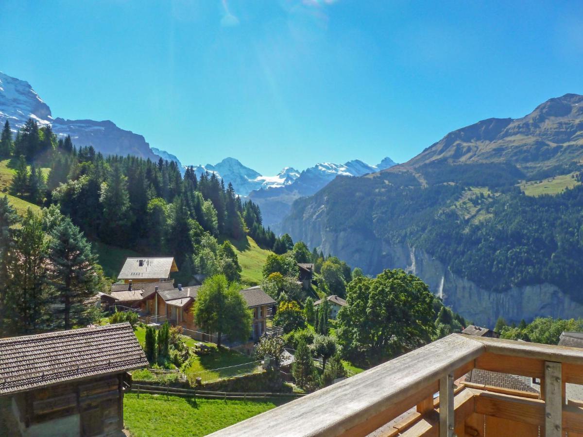 Apartment Silberhorn-1 By Interhome Wengen Luaran gambar
