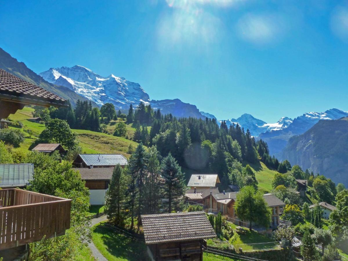 Apartment Silberhorn-1 By Interhome Wengen Luaran gambar