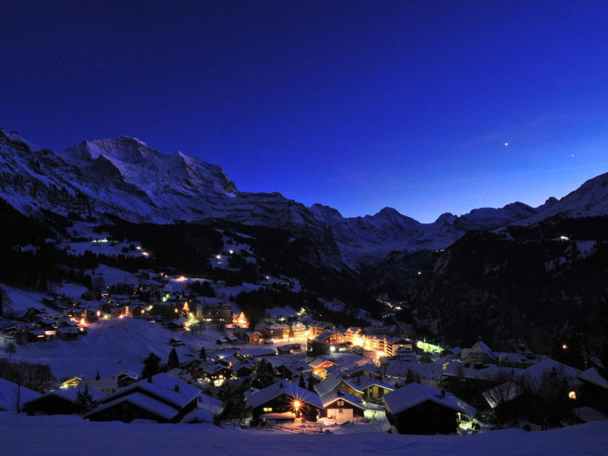Apartment Silberhorn-1 By Interhome Wengen Luaran gambar
