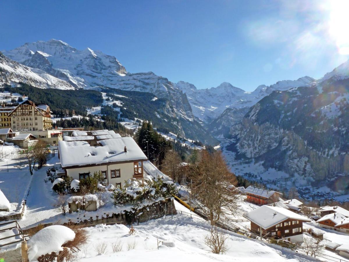 Apartment Silberhorn-1 By Interhome Wengen Luaran gambar